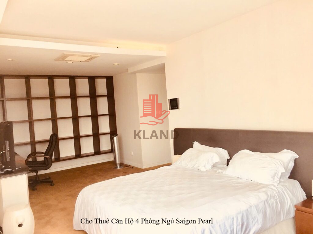 Cho Thuê Căn Hộ 4 Phòng Ngủ Saigon Pearl – 206m² Giá 56 Triệu/Tháng, Nội Thất Cao Cấp, Bao Phí Quản Lý