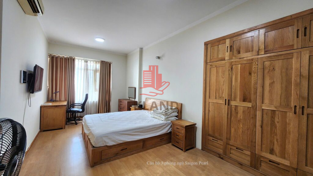 Cho thuê căn hộ 3 phòng ngủ Saigon Pearl – 141m² chỉ 31 triệu/tháng, bao phí quản lý!