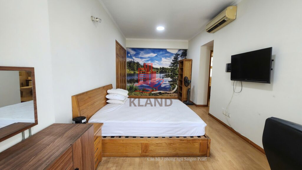 Cho thuê căn hộ 3 phòng ngủ Saigon Pearl – 141m² chỉ 31 triệu/tháng, bao phí quản lý!