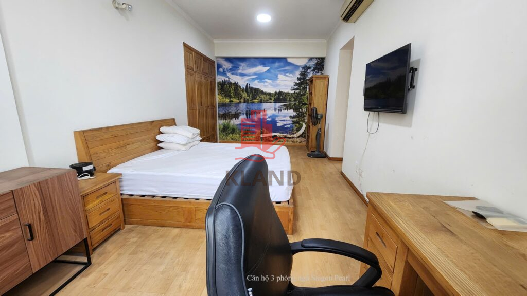 Cho thuê căn hộ 3 phòng ngủ Saigon Pearl – 141m² chỉ 31 triệu/tháng, bao phí quản lý!