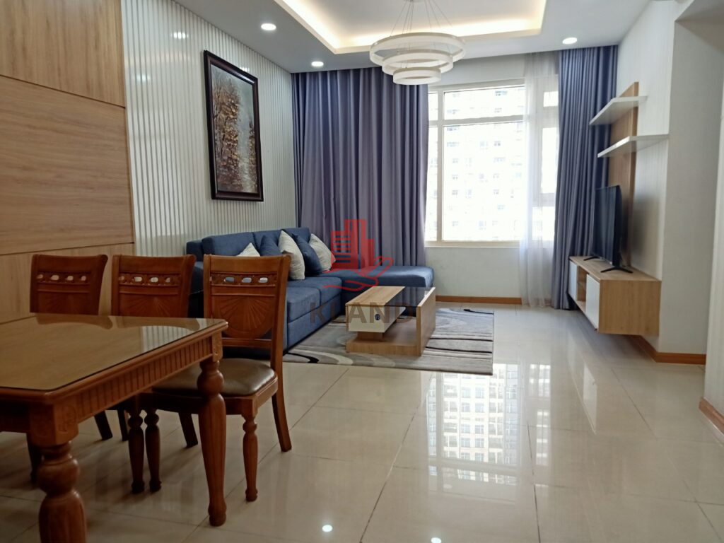 Cho thuê căn hộ 2 phòng ngủ Saigon Pearl Ruby 2 – 85m² chỉ 22 triệu/tháng, bao phí quản lý!